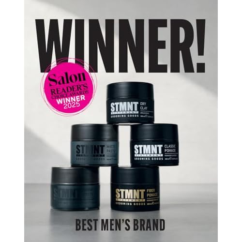 STMNT Grooming Goods All-In-One Daily Cleanser | SLS/SLES Sulfates Free | Extra Caring Formula w/Activated Charcoal & Menthol
