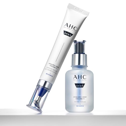 AHC Hyaluro-Deep Volume 5 Eye Cream - Hydrating Anti-Aging Skincare, 1.01 oz