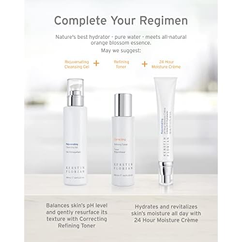 Kerstin Florian Rejuvenating Cleansing Gel | Gentle Face Wash and Makeup Remover for All Skin Types (6.8 fl oz)