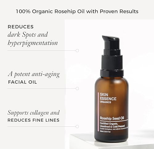 Pure Rosehip Seed Oil - Organic Cold-Pressed Skincare Serum 30ml
