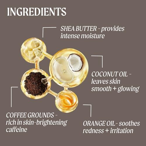 UpCircle Coffee Face Scrub - Citrus Blend for Dry & Normal Skin - 3.5oz Vegan Exfoliator