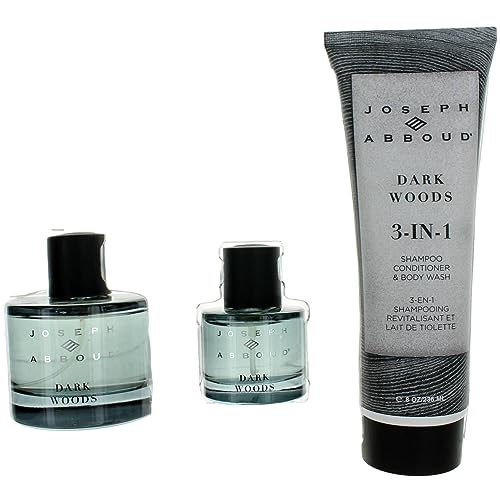 Men's Dark Woods Eau de Parfum Gift Set - 3.4 Fl Oz, Woody & Spicy Fragrance