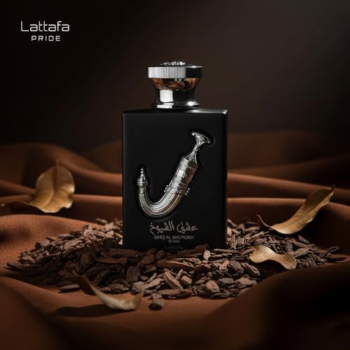 Lattafa Ishq Al Shuyukh Silver Unisex Eau de Parfum Spray Wood 3.4 Fl Oz