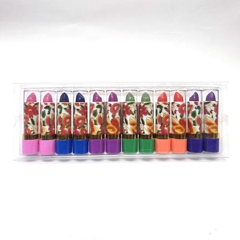 Beauty Treats Aloe Vera Color Change Mood Lipstick Assorted Lipsticks 12pc¡¦