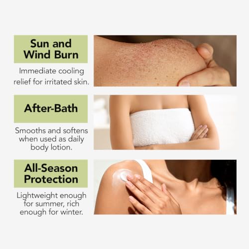 Triple Lanolin Aloe Vera Moisturizing Lotion 128oz for All Skin Types