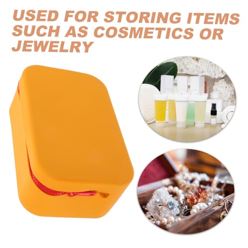 Large Capacity Silicone Makeup Bag for Travel Home Use Portable Toiletry Organizer with Zipper for Makeup Brushes and Toiletries