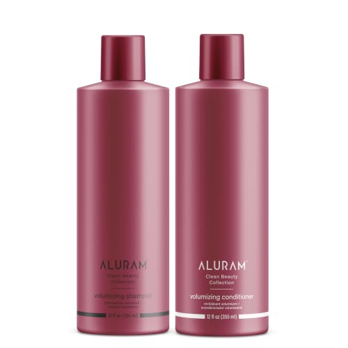 Volumizing Shampoo & Conditioner Set for All Hair Types - 12 Fl Oz