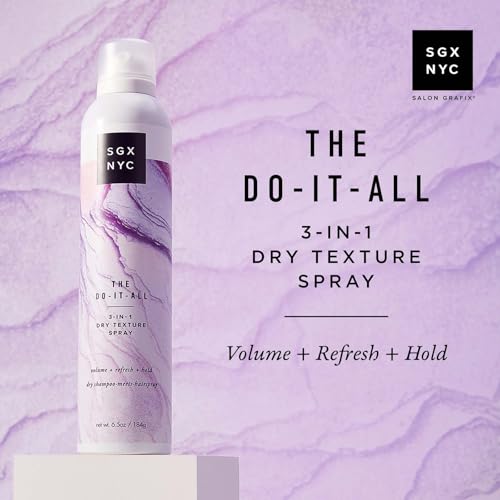 SGX NYC Do It All 3-in-1 Dry Texture Spray - Volumizing Hair Refresh & Hairspray Set