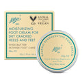 Alba Vegan Foot Cream for Dry Cracked Heels & Feet with Shea Butter - Deep Moisturizer