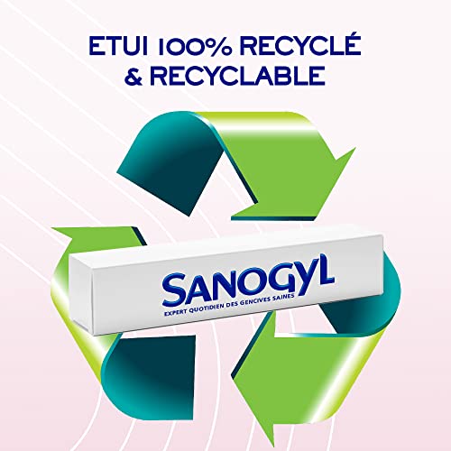 Sanogyl Gum Care Toothpaste 3-Pack - Gentle, Vitamin-Enriched Oral Care