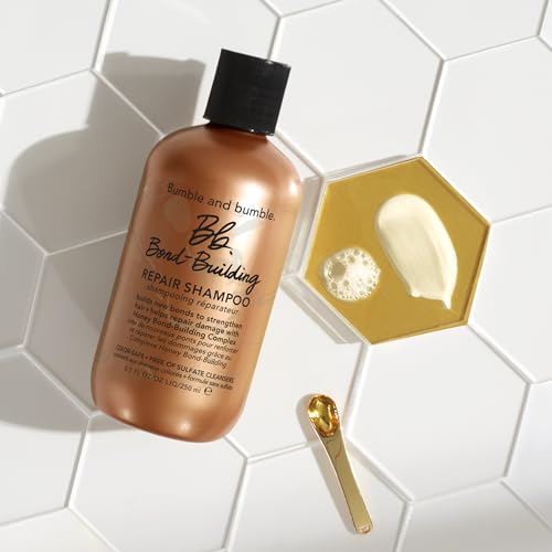 Hair Repair Shampoo & Conditioner Set for Damaged Curly Wavy Straight Hair - Bond-Building