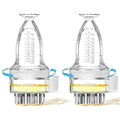 Scalp Applicator Comb for Minoxidil Serums & Oils - 2PCS Large Capacity Precision Liquid Applicator for Hair Care