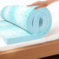 3 Inch Gel Memory Foam Mattress Topper California King Pressure Relief