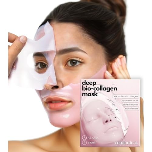 Bio Collagen Hydrogel Melting Face Mask with Hyaluronic Acid, Galactomyces & Niacinamide