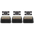 Black 3 Pack Replacement Foil for Wahl Professional 5-Star Finale Shaver