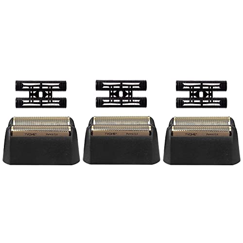 Black 3 Pack Replacement Foil for Wahl Professional 5-Star Finale Shaver