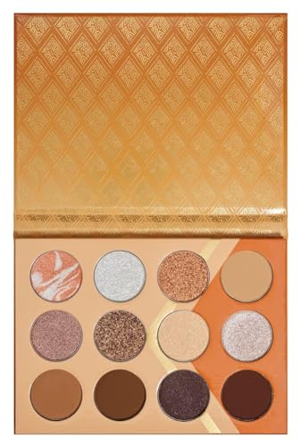 Nubian Earth Eyeshadow Palette with Shimmer Brown & Tan Shades