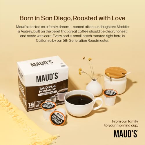 Maud’s Variety Pack Coffee Pods 136ct - 12 Assorted Flavors (Pack of 1)