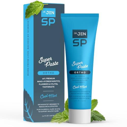Nano Hydroxyapatite Toothpaste for Orthodontic Protection - Mint Flavor