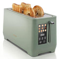 Amaste Green 4-Slice Retro Toaster with Touch Screen & Digital Countdown