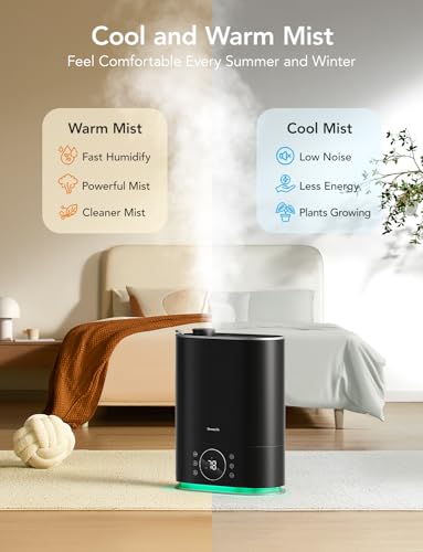 Smart Humidifier with App Control, Auto Mode, 7L Capacity, Warm & Cool Mist