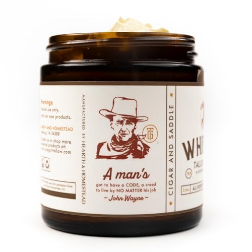 Deep Moisture Hand Balm with Tallow & Beeswax - Ash and Oath Scent, 2 oz