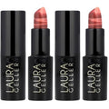 LAURA GELLER NEW YORK Italian Marble Sheer Lipstick - Honey Bun - Hydrating & Lightweight - Vitamin E & Caster Seed Oil - Cream Finish (Pack of 2)