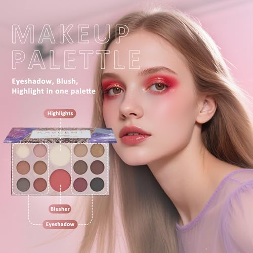 Large Makeup Kit for Women and Teens Full Face Makeup Set with Eyeshadow Palette & Accessories