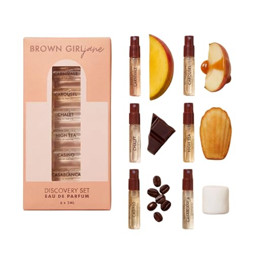 Brown Girl Jane Perfume Discovery Set - 6 x 2ml Eau de Parfum Sampler for Women