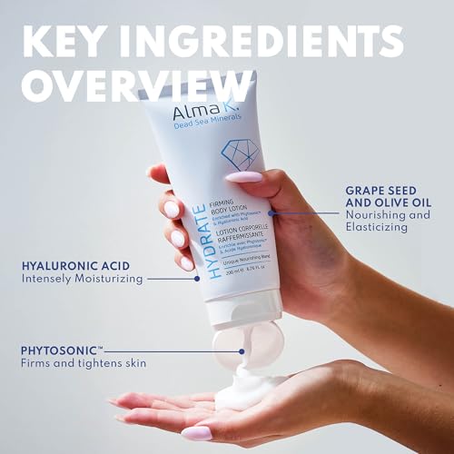 Hydrating Firming Body Lotion with Dead Sea Minerals & Hyaluronic Acid - 6.76 oz