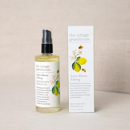 The Cottage Greenhouse Lemon Blooms & Honey Dry Body Oil 4 Fl Oz