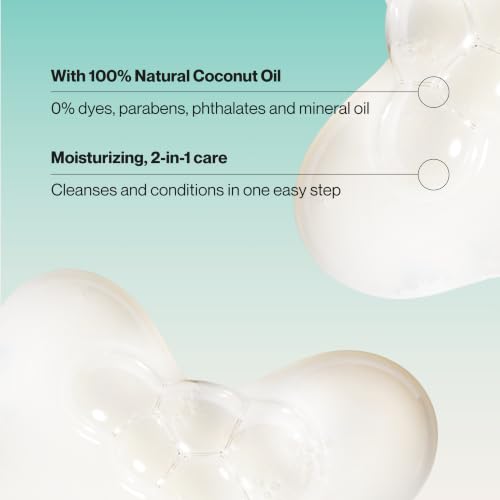 Suave Kids 2-in-1 Coconut Oil Shampoo & Conditioner Set, Tear-Free, 18 Fl oz, Pack of 6