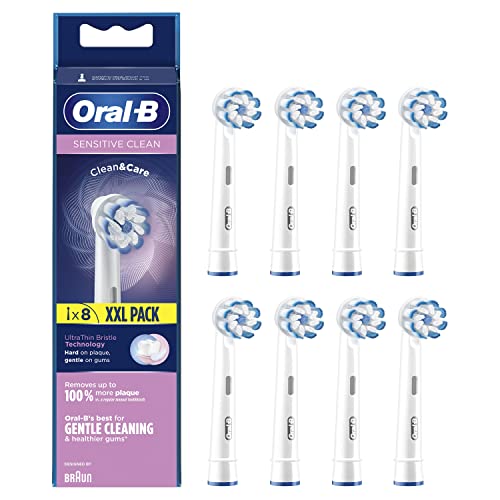 Oral-B Sensitive Clean Replacement Brush Heads - Single Pack, White