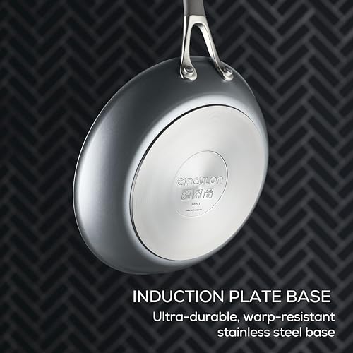 Circulon A1 Series 2-Piece Frying Pan Set with Skillet (8.5" & 10"), Graphite