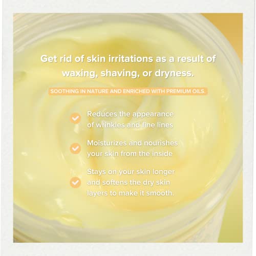 Moisturizing Body Butter Cream with Collagen ? Deep Hydration & Nourishing Skincare. Fast absorbing ? Shea Butter, Avocado, Coconut Oil, Vitamin E & Pomegranate ? Fleur Scent ? 7 oz