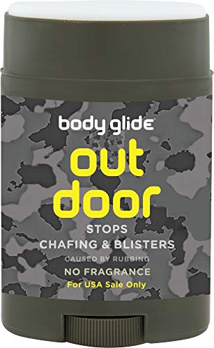 BodyGlide Outdoor Anti Chafe Balm 1.5oz - No Chafing Stick with Variation AB1