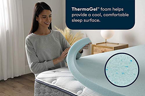 Queen Gel Memory Foam Mattress Topper 2 Inch Cooling Pressure Relief