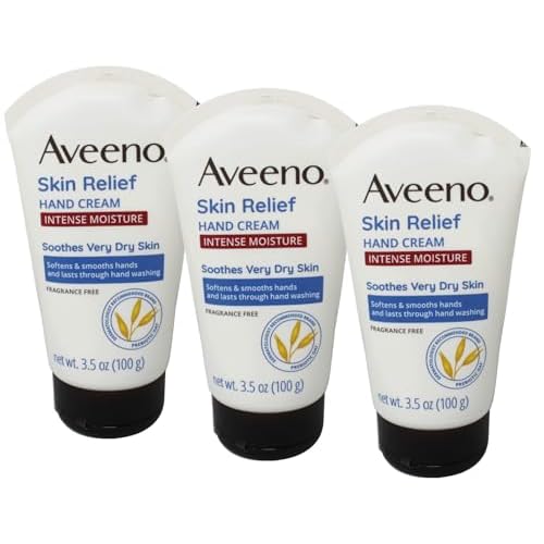 AVEENO Active Naturals Intense Relief Hand Cream 3.50 oz (Pack of 3)
