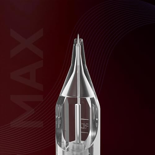 Round Liner Tattoo Needle Cartridges - Medical-Grade Stainless Steel 20 Pack