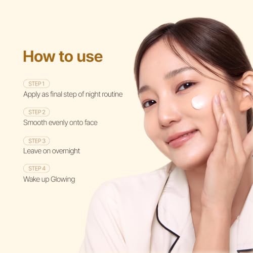 Oat Protein Sleeping Mask Capsules for Deep Hydration & Firming - All Skin Types (10 Pcs)