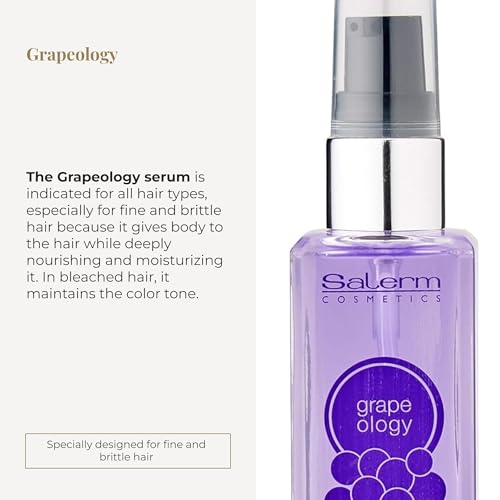 Salerm Grape Seed Hair Serum for Split Ends Repair & Hydration 60ml