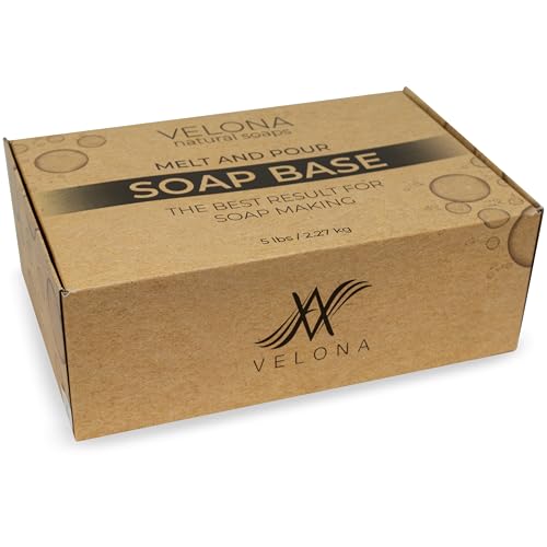 White Melt & Pour Soap Base 5 lb - SLS/SLES Free, Cruelty-Free, Skin-Nourishing