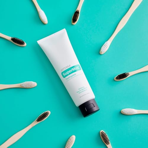 doTERRA SuperMint Toothpaste 125g Tube - Pack of 2, Fluoride Free, Vegan