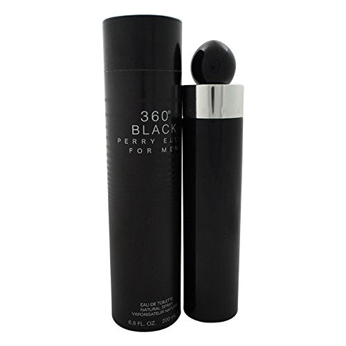 Men's Eau de Toilette Spray - Perry Ellis 360 Black, 6.8 oz