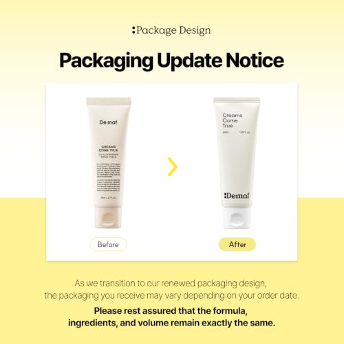 De:maf Demaf Squalane Barrier Repair Face Cream 1.7 Fl Oz - Hydrating Gel-Cream