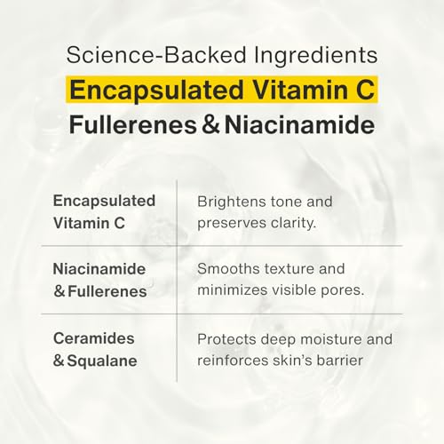 Vitamin C Serum for Brightening & Hydrating Skin - 1 fl oz