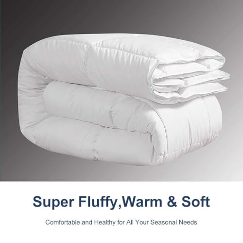 Super King Duvet Insert 120x120 400GSM Microfiber Comforter White ACCURATEX