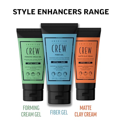 Men's Fiber Hair Gel - Medium Hold & Natural Finish, 5 Fl Oz (Pack of 1)
