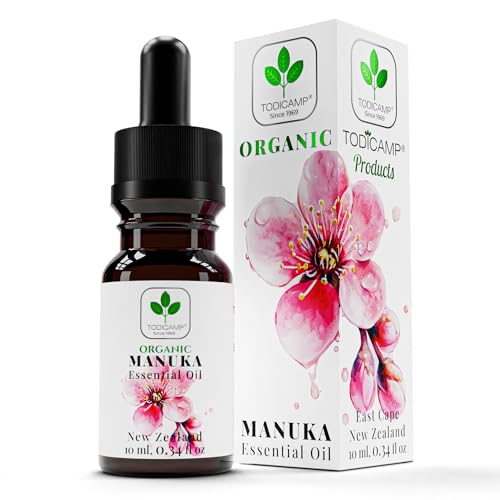 100% Pure Manuka Oil from New Zealand | Therapeutic-Grade Essential Oil for Wound Care, Skin Soothing, Nail & Scalp Health | Undiluted, Cold-Pressed Manuka for Face, Hair & Body