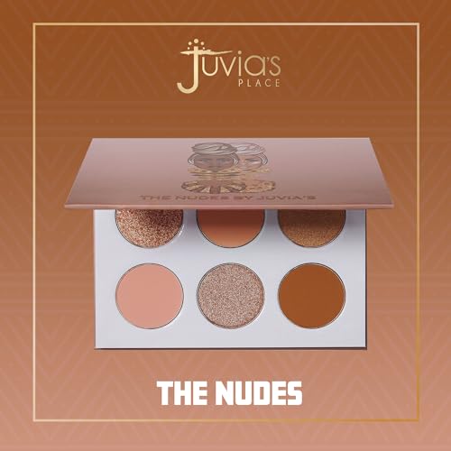 Juvia's Place The Nudes Eyeshadow Palette with Blush & Sand Variation